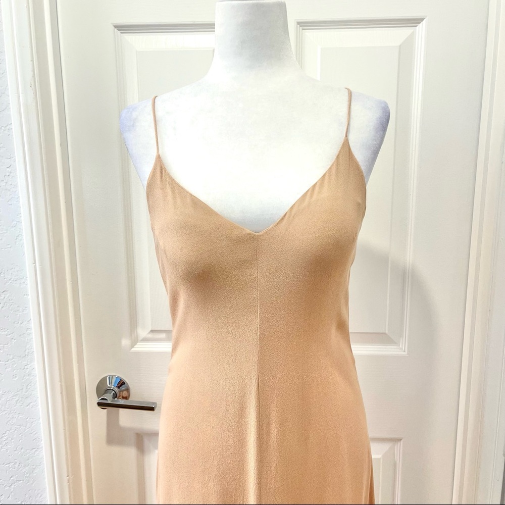 REFORMATION LUMA STONE SPAGHETTI STRAP DRESS - Picture 7 of 8